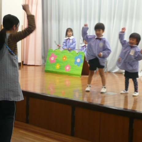 お遊戯会の練習頑張っています！★伊藤