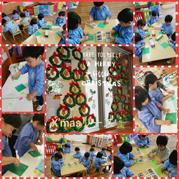 🎄X’masリース作り🎄★理奈