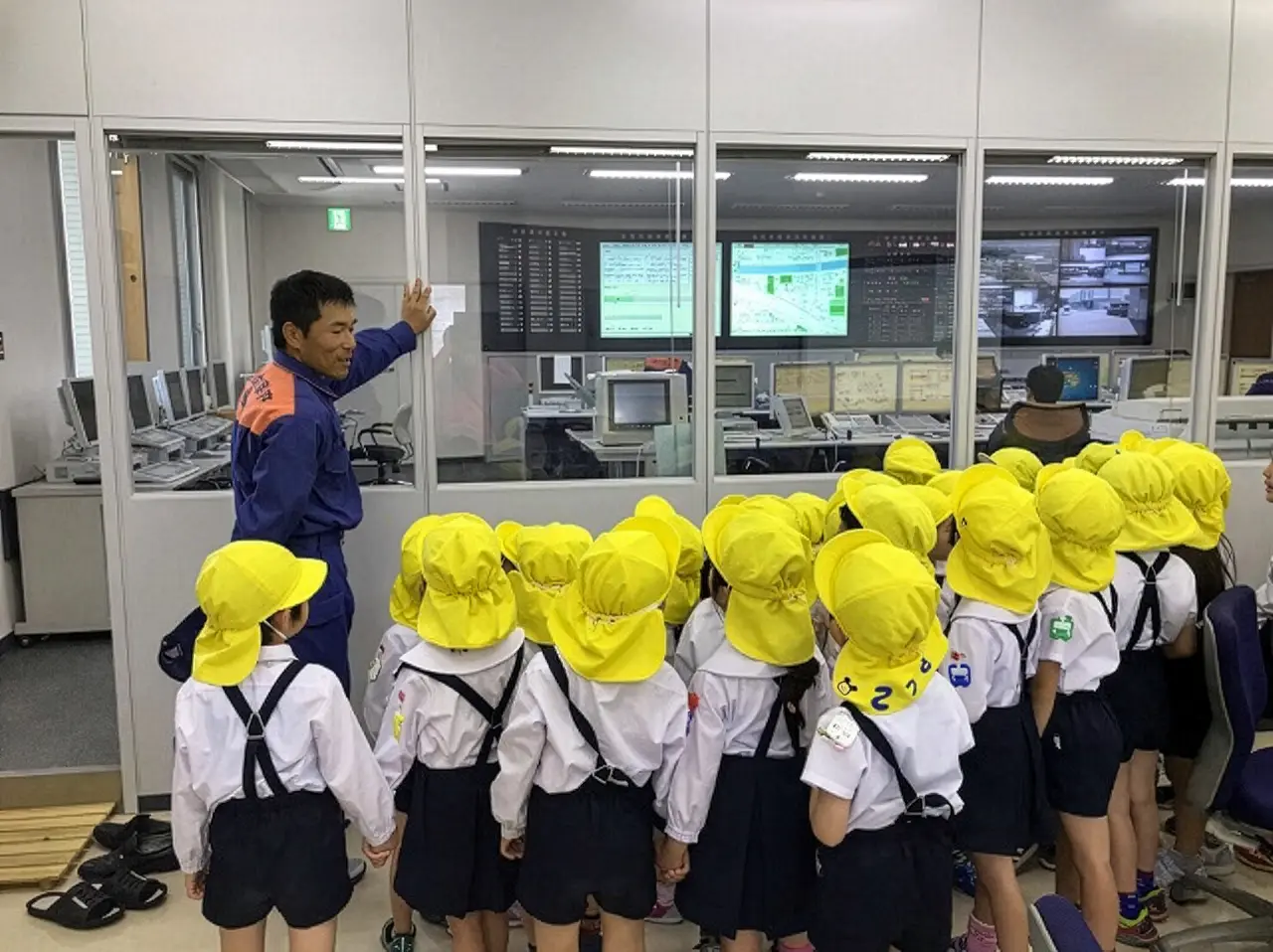 消防署見学
